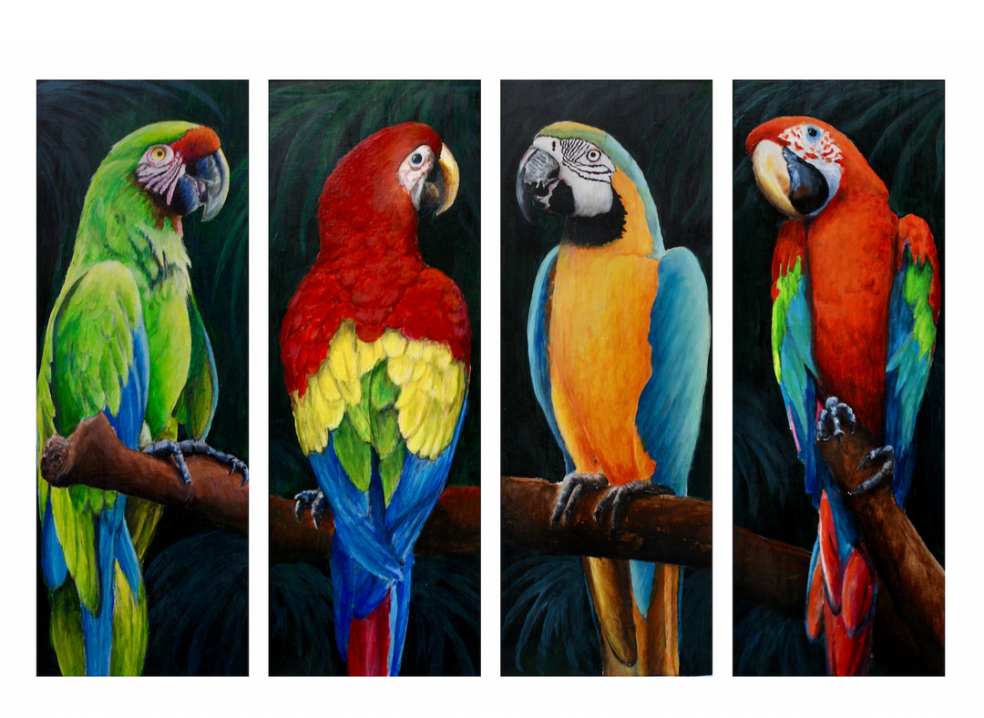 Steve Bennett Title: Bar Birds | Crossroads Art Center
