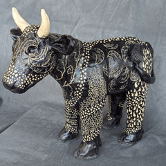 Debby Freed Title: Sgraffito Cow Agnes