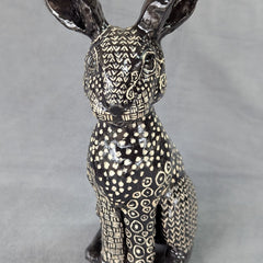 Debby Freed Title: Sgraffito Rabbit