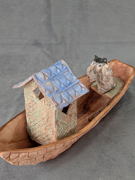 Debby Freed Title: The Owl is a Pussycat Boat