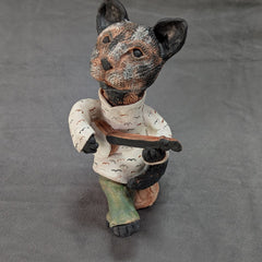 Debby Freed Title: Tortoise Shell Banjo Cat