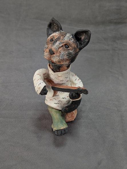 Debby Freed Title: Tortoise Shell Banjo Cat