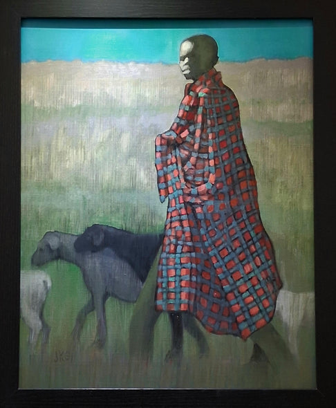 Jean Grunewald Title: Goat Herder