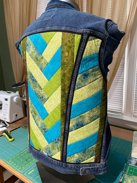 Ron Leone: Quilted Levi Strauss Denim Jacket