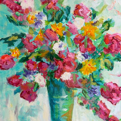 Sally Lawson Title: Mixed Flowers