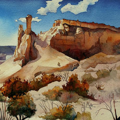 Jim Smither Title: Chimney Rock - Ghost Ranch, New Mexico