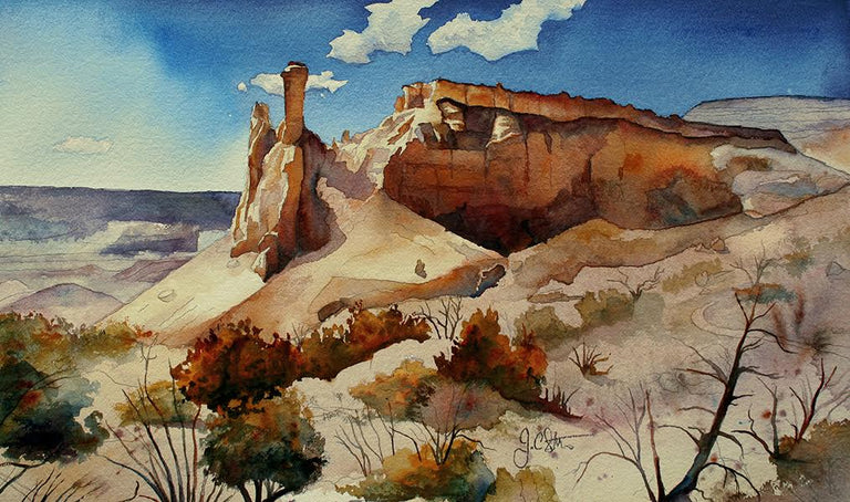 Jim Smither Title: Chimney Rock - Ghost Ranch, New Mexico