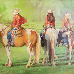 Jean Grunewald Title: Paint Pony Girls