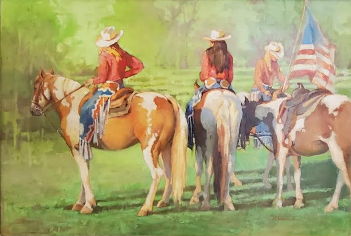 Jean Grunewald Title: Paint Pony Girls