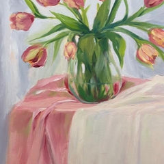 Renee L Gleason Title: Pink Tulips