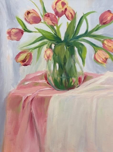 Renee L Gleason Title: Pink Tulips
