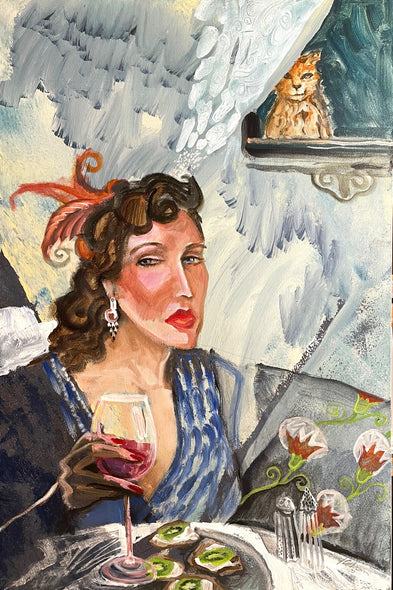 David Cochran Title: Peeping Tom Cat