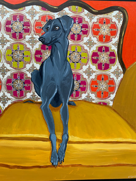 Susannah Raine Title: Greyhound on Gold