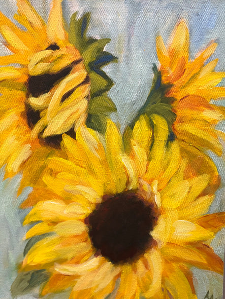 Andrea Amacker Title: Sunflowers