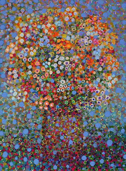 Angelo Franco Title: Abstract Bouquet Lace