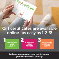 Gift Certificates - Crossroads Art Center