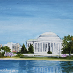 Clinton Helms  TItle: Jefferson Memorial on the Mall