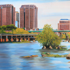 Clinton Helms  Title: Twin Banks on the James River