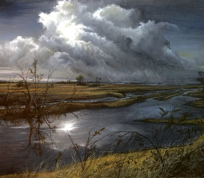 Charles Bowers Title: Marsh Storm