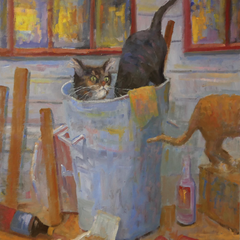 Curney Nuffer Title: Cantankerous Cat