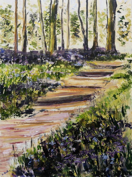 Elaine Murkin Title: An English Woodland in Spring