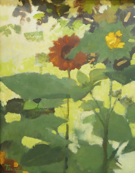 Hal Tench Title: Two Sunflowers