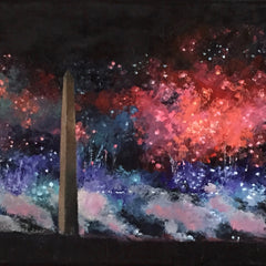 Linda Hollett-Bazouzi Title: Red Blue and Green