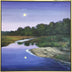 Linda Hollett-Bazouzi Title: Full Moon over Upham Brook