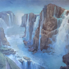 Jean Grunewald Title: Icelandic Falls