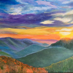 Art for the Journey-  Jacquie Evans  Title:Shenandoah Mountains