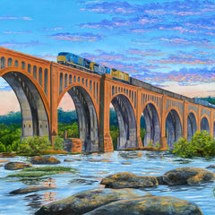 John Price Title: James River Bridge in the Spring