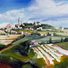 Jim Smither Title: Tuscany - San Gimignano