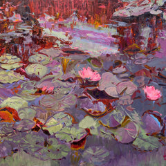 Joan Layne Title: Pink Lilies