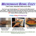 Ron Leone Title: Microwave Bowl Cozy