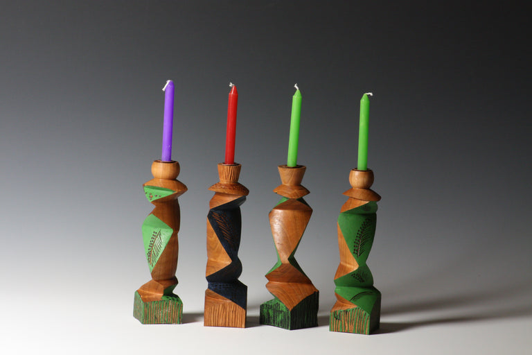 Barbara Dill Title: Multi Axis Candle Holders