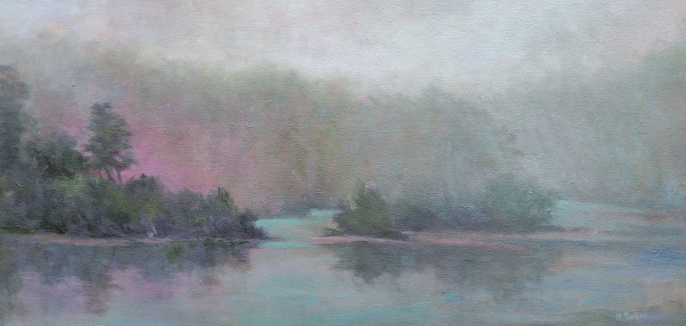 Nancy C Tucker Title: Dawn Light on the Pond