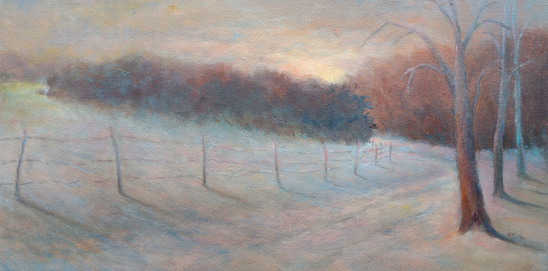 Nancy C Tucker Title: Winter Morning Glow