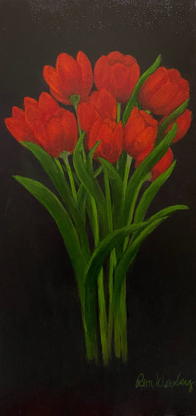 Pam Weisberg Title: Red Tulips