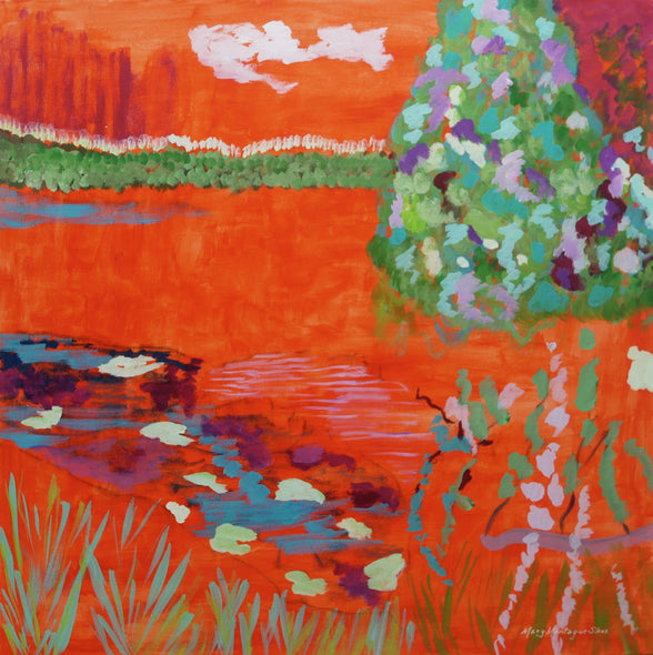 Mary Montague Sikes Title: Pond Song 2