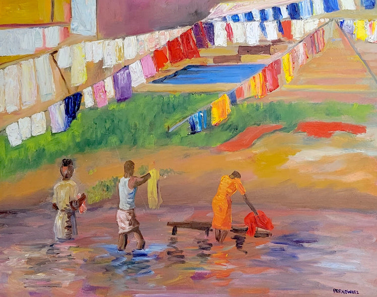 Stanley Berkowitz Title Wash Day in India