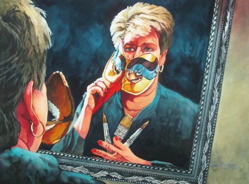 Susan Stuller Title: Unmasking The Artist Within