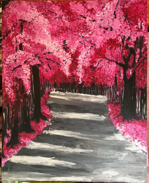 Susannah Raine Title: Flowering Cherries