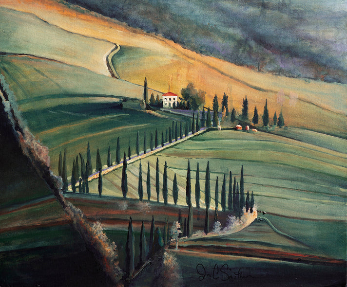 Jim Smither  Title:The Heart of Tuscany