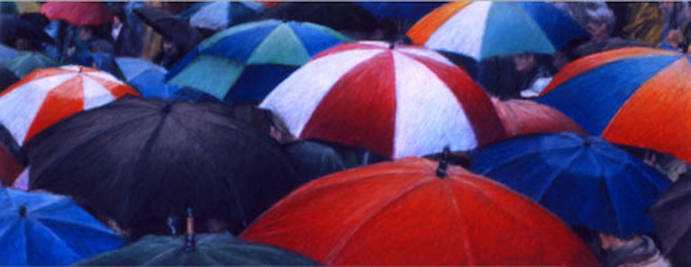 Steve Bennett Title: Umbrellas