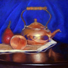 Linda Leah Wolitz Title: Still Life With Copper