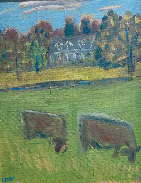 Susan Cary Title: Morning Pasture